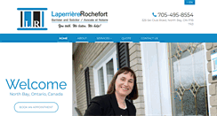 Desktop Screenshot of northbaylawyer.ca